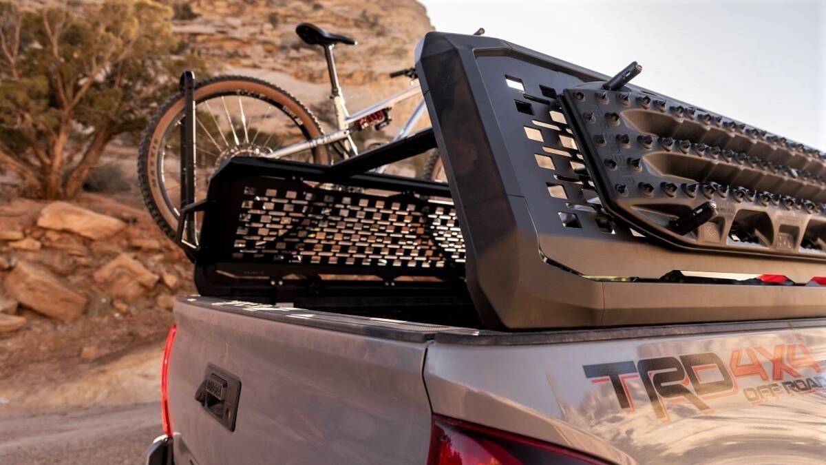 Bike rack for tacoma best sale truck bed